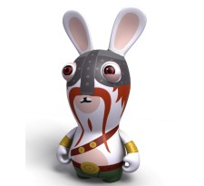 Raving Rabbids Travel in Time Viking Rabbid PVC figure 